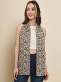 TRENDARREST Women's Multi Floral Printed Scarf/Stole